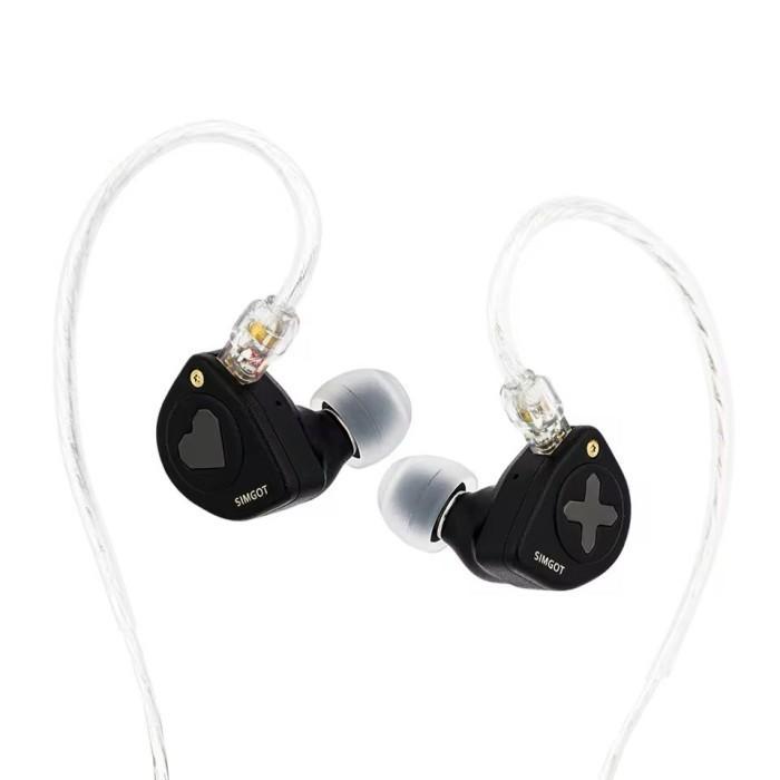 SIMGOT EW300 1DD + 1 Planar + 1PZT Tribrid Driver In Ear Monitor ...